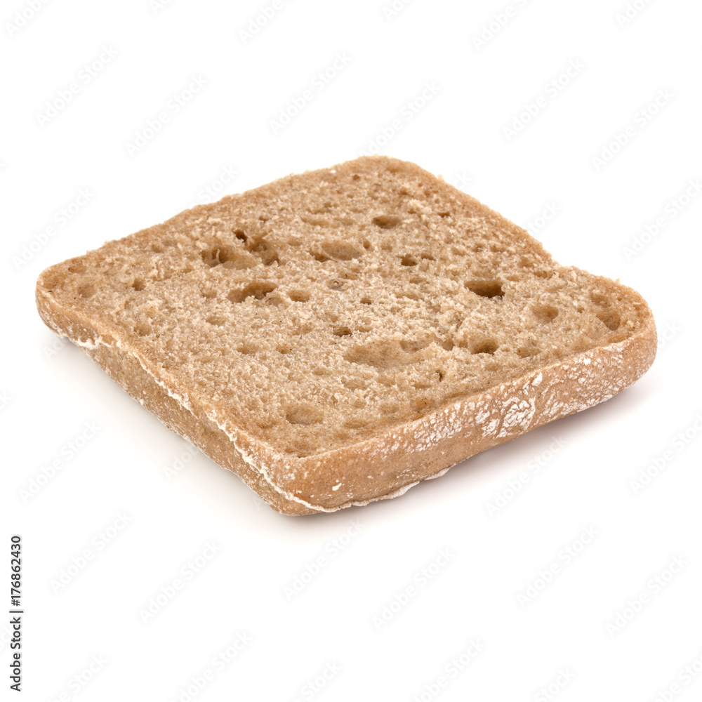 sliced Ciabatta bread isolated on white background cut out sliced Ciabatta bread isolated on white background cut out