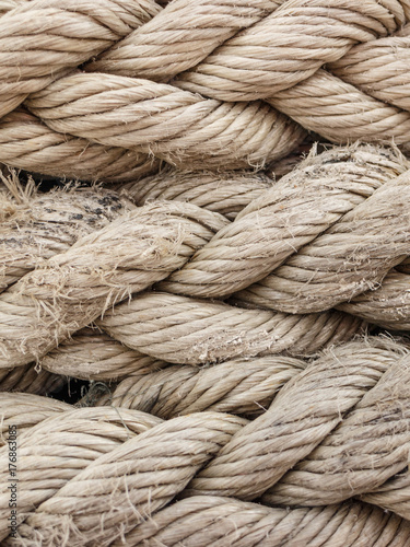 Old fashioned harbor marina sailboat ropes
