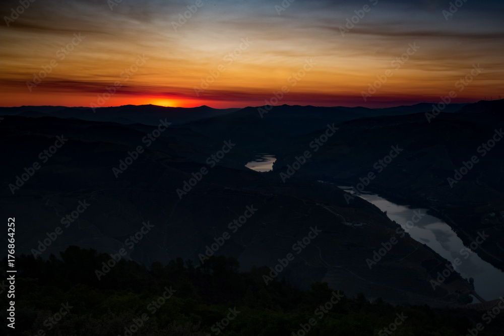 Sunrise in Douro