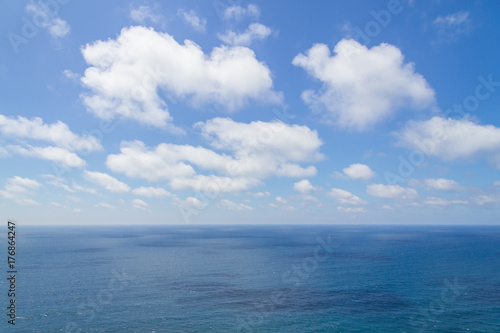Ocean and clouds in Cabo da Roca