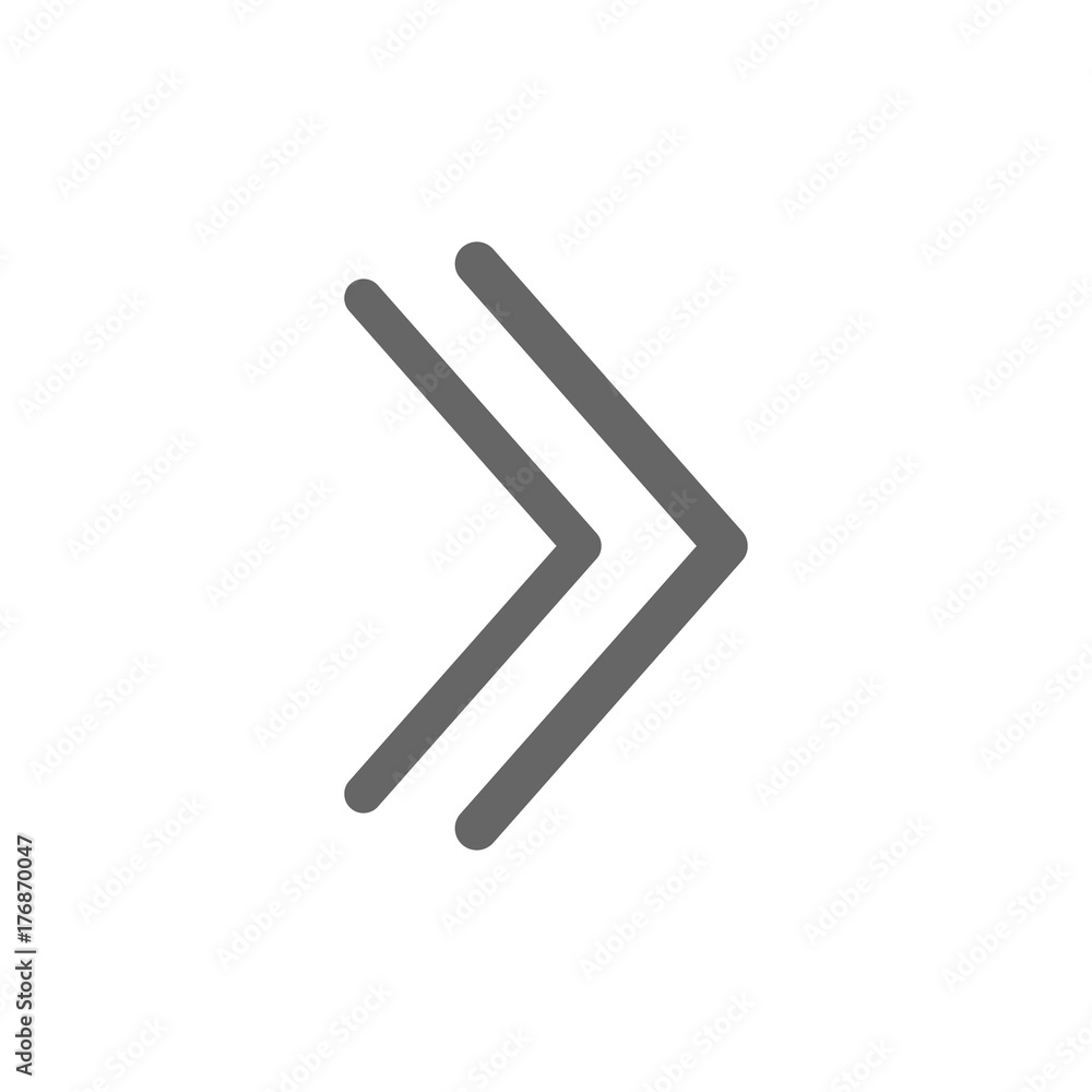 Pointer, arrow in modern flat style. Arrow button isolated on white background. Symbol for web design, site, app, UI. Pointer, arrow in modern flat style. Arrow button isolated on white background. Symbol for web design, site, app, UI.