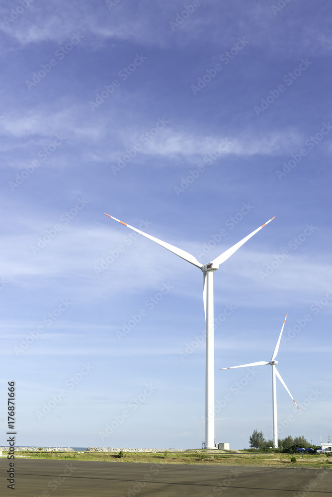 Wind turbine generate power clean energy. Wind turbine generate power clean energy.