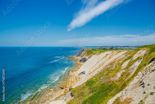 Corniche d'Urrugne, Atlantic Ocean, Basque Country - Pays Basque, Aquitaine, France