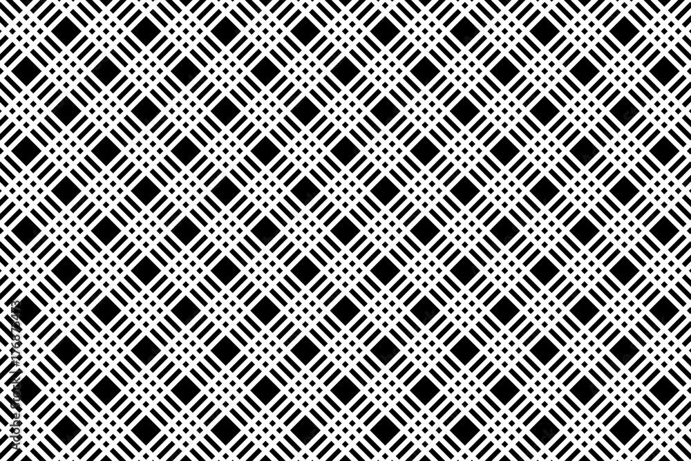 Square - geometric abstract vector pattern - black and white, Lines - geometric abstract background Square - geometric abstract vector pattern - black and white, Lines - geometric abstract background