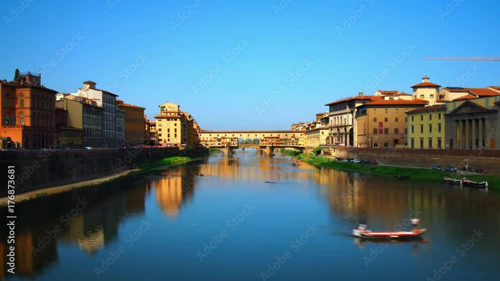 Time lapse of Ponte Vecchio, Florence Time lapse of Ponte Vecchio, Florence