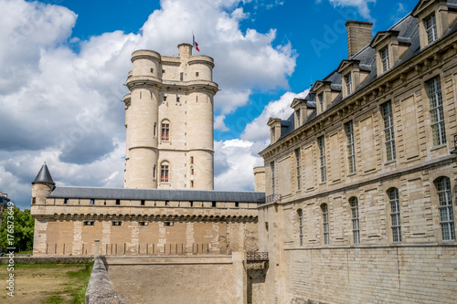 Vincennes Castle tower in France