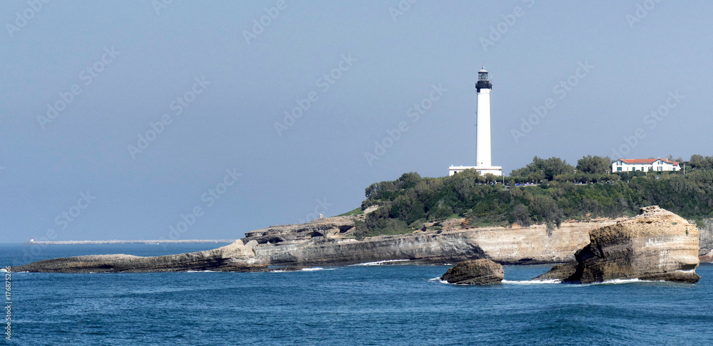 view of Biarritz Lighthouse