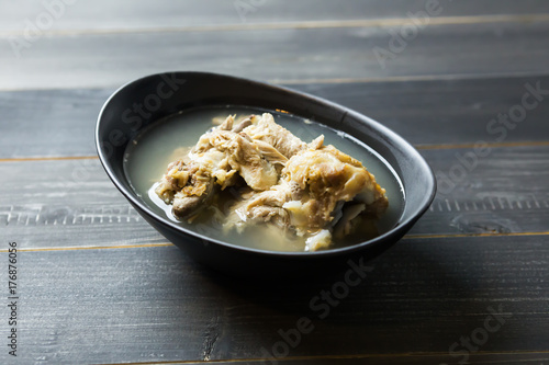 Leng Saab, Thai cuisine, pork bone boiled, Spicy chili hot and spicy soup