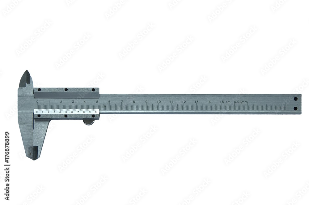 caliper isolated on white background caliper isolated on white background