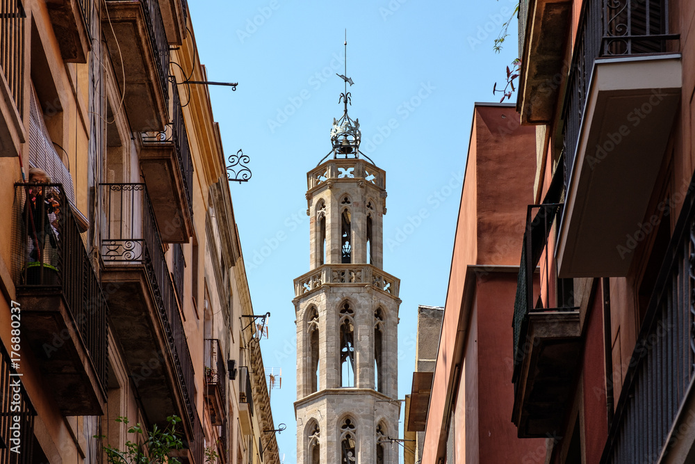 Barcellona, torre campanaria
