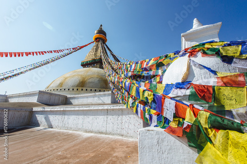 Bodhnath Stupa,Katmandu photo