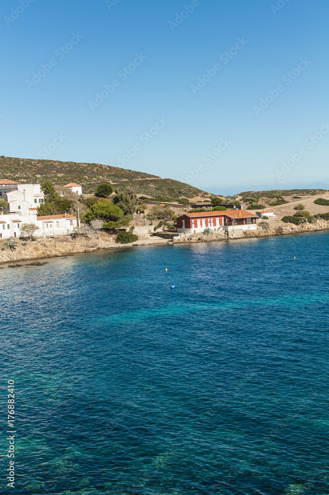 Beautiful nature of Asinara Island