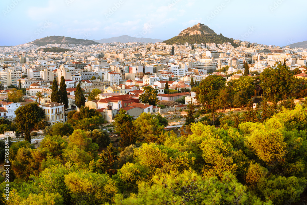 Lecabetus Hill in Athens