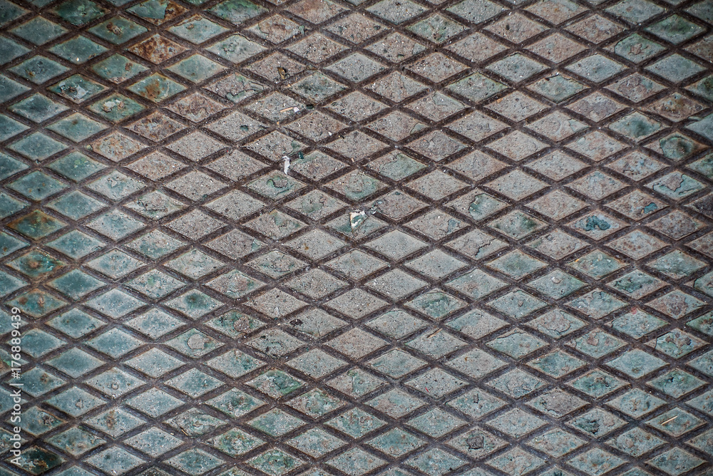 Rusty Metallic Surface with patterns for Background Rusty Metallic Surface with patterns for Background