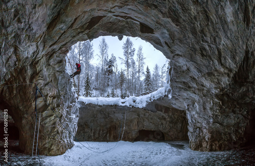 Russia. Ruskeala. Undergrou...