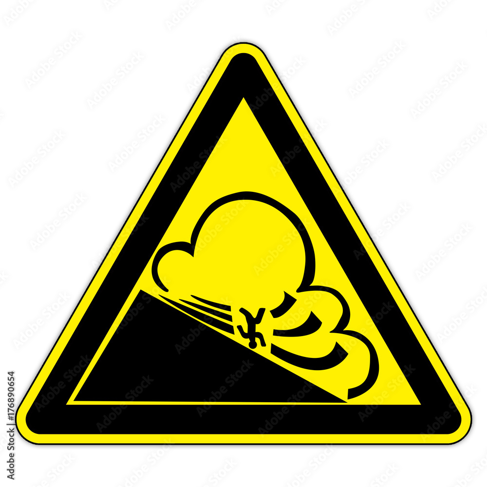 Panneau : danger d'avalanges