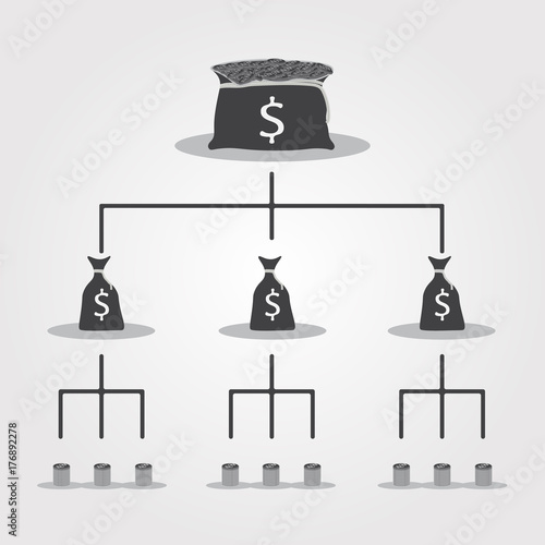 Financial pyramid scheme, business mlm, network marketing.