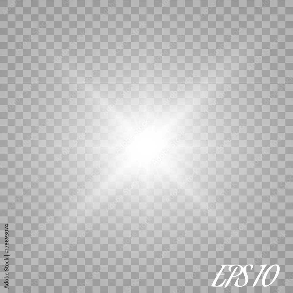 Vector illustration of abstract flare light rays Vector illustration of abstract flare light rays