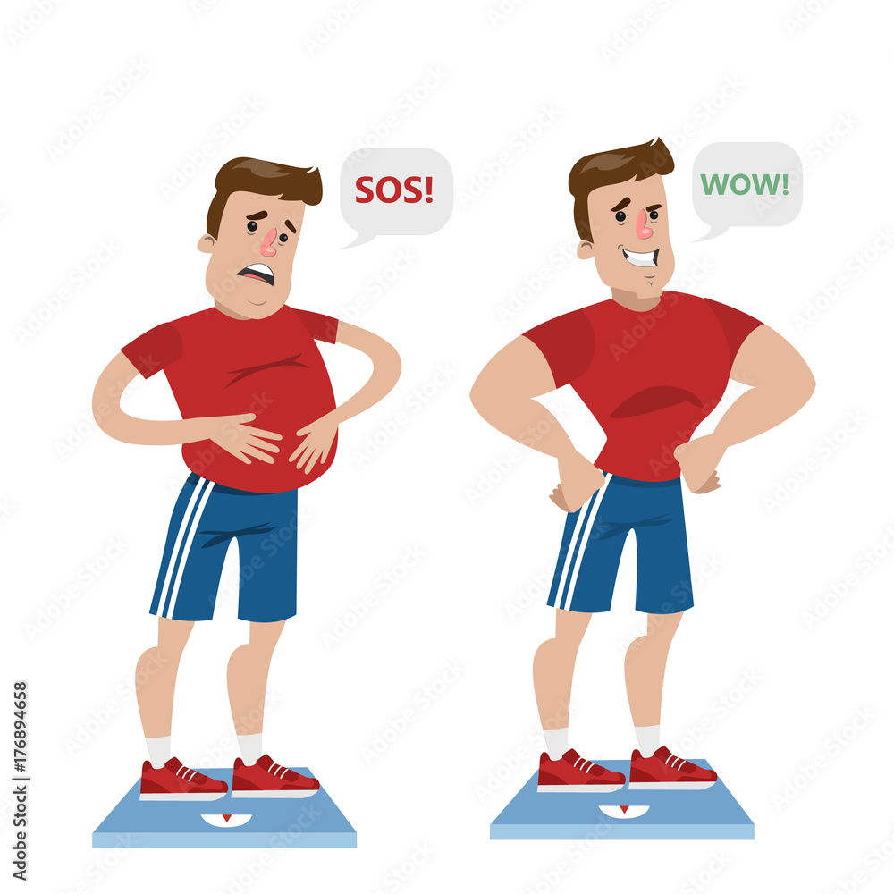From fat to fit. From fat to fit.