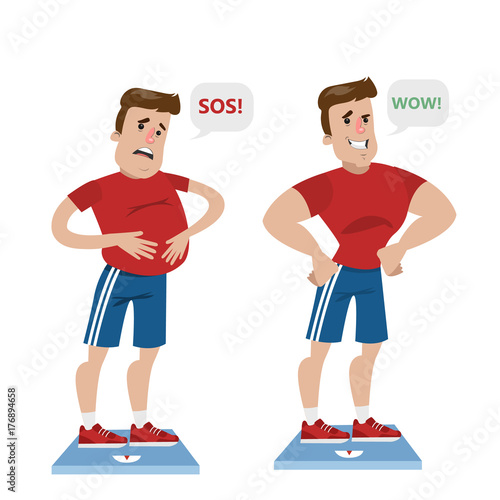From fat to fit.