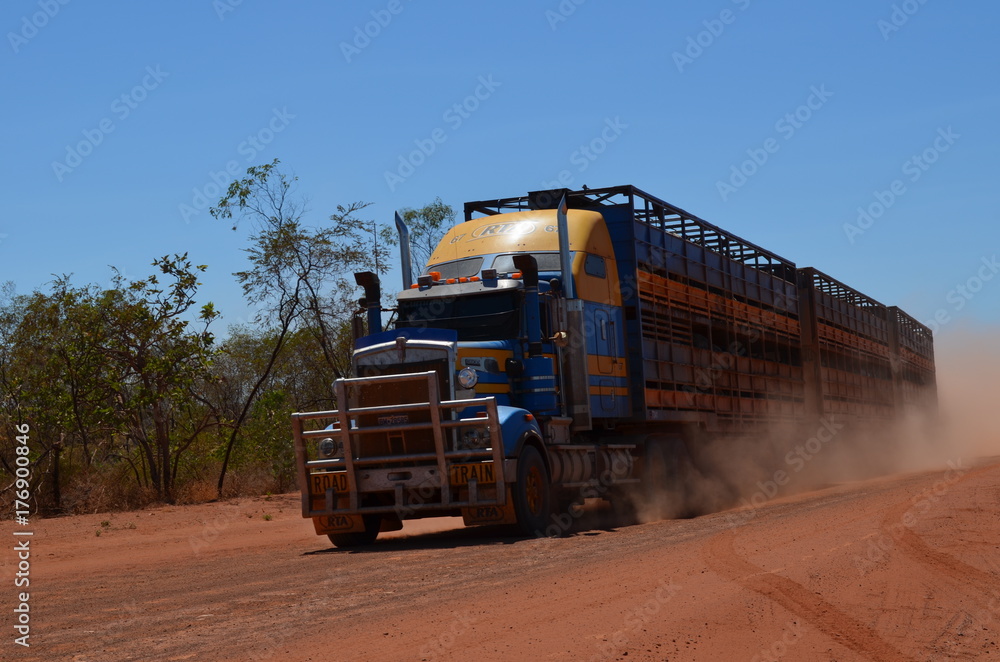 Roadtrain im Outback