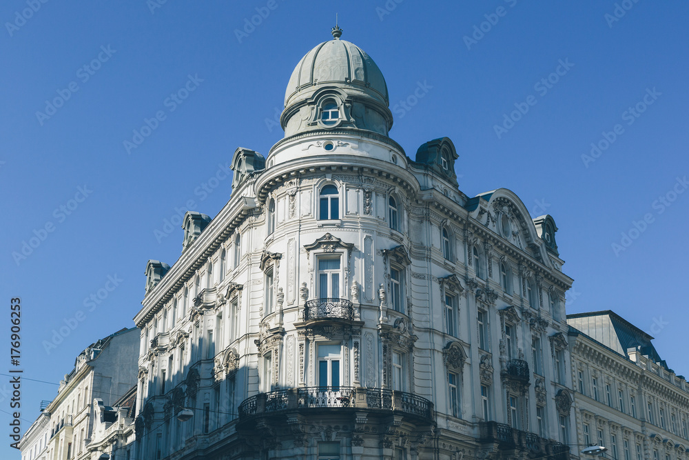 Beautiful old building in Vienna city center