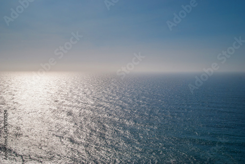 Blue Atlantic Ocean Clear Sky Sunny Day