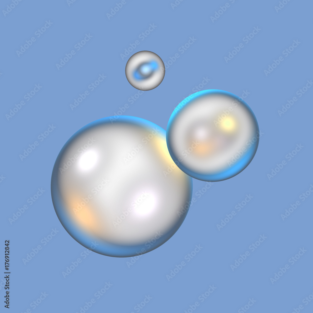 Seifenblasen - Illustration Seifenblasen - Illustration
