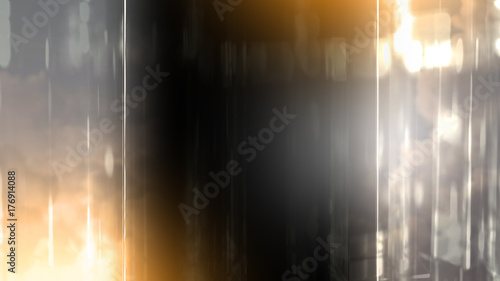 Behind Glass Overlay