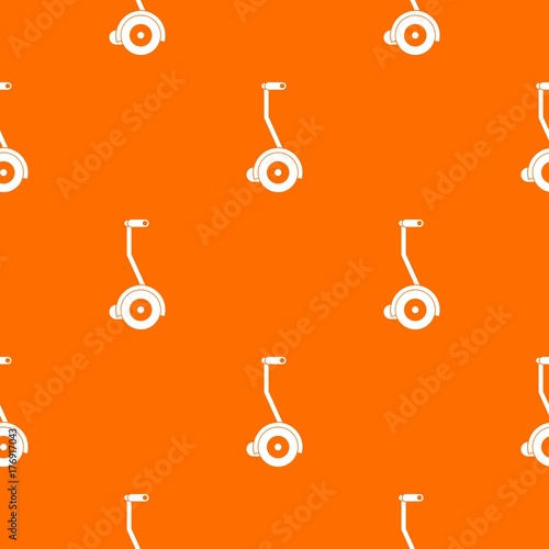 Electrical self balancing scooter pattern seamless
