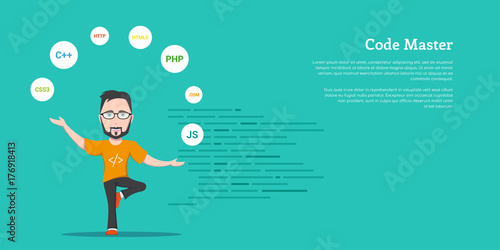 programmer man character