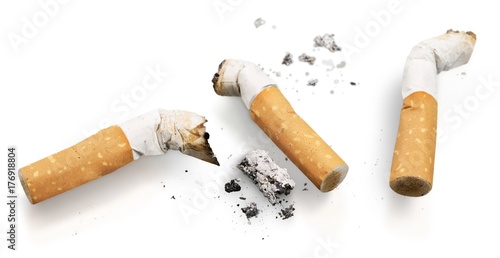 Cigarette butt.