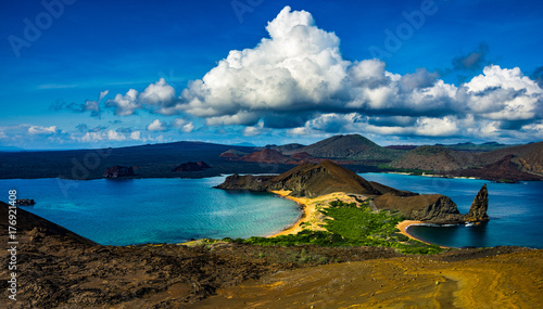 bartolome island in galapagos photo