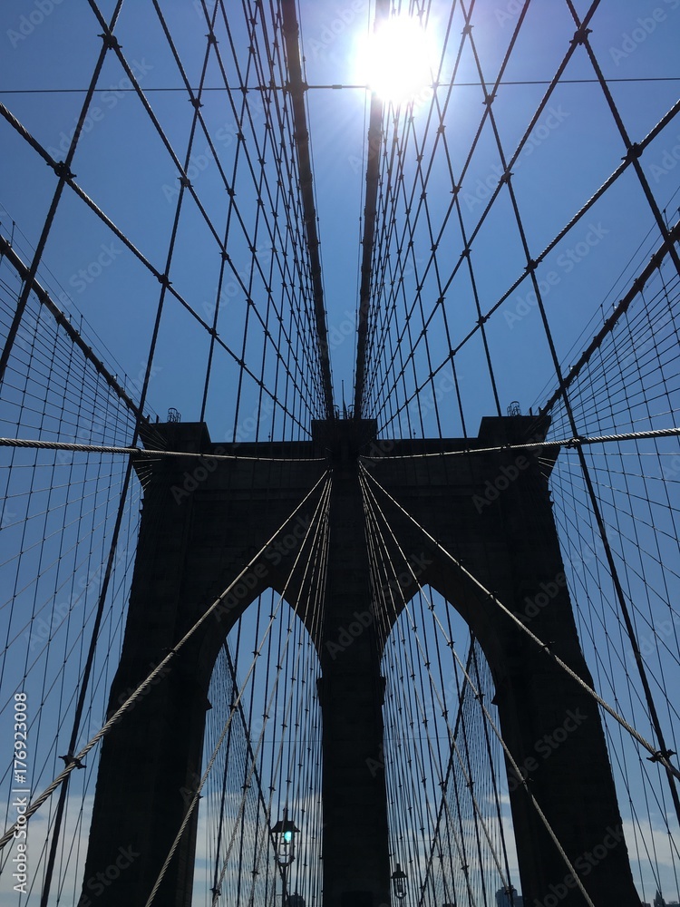 Fototapeta premium Most Brookliński - Nowy Jork