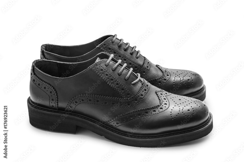 Black brogues