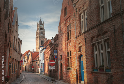 Street of Brugge  Belgium