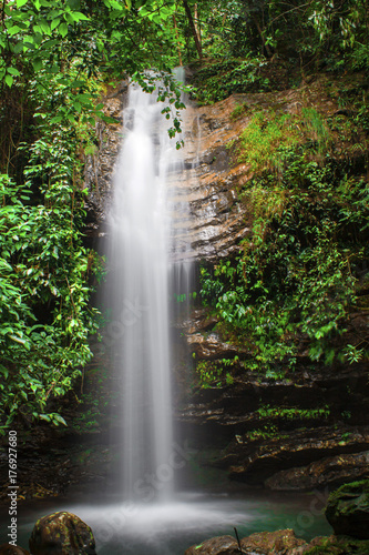 Water Fall at living roots heritage village, Nongblai, East Khasi Hills, Meghalaya