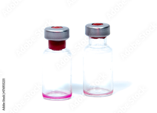 Medicine in vials ready for vaccine injection Cancer Treatment Pain Treatment and can also be abused for an illegal use