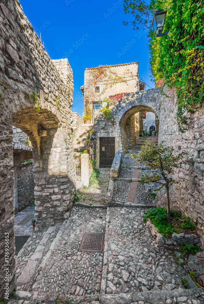Labro (Italy) - In province of Rieti, Labro is a very nice little medieval stone town over the Piediluco lake, in Lazio region, the border with Umbria region