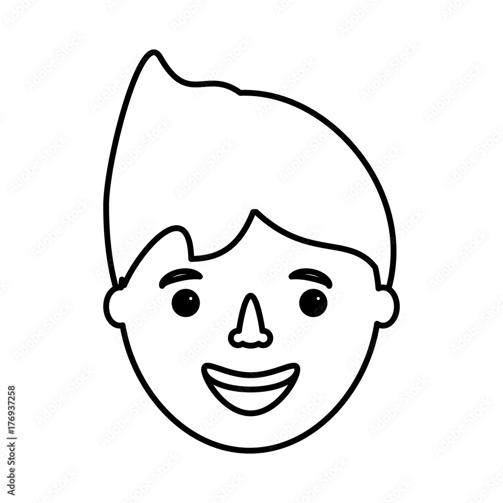 man face vector illustration man face vector illustration