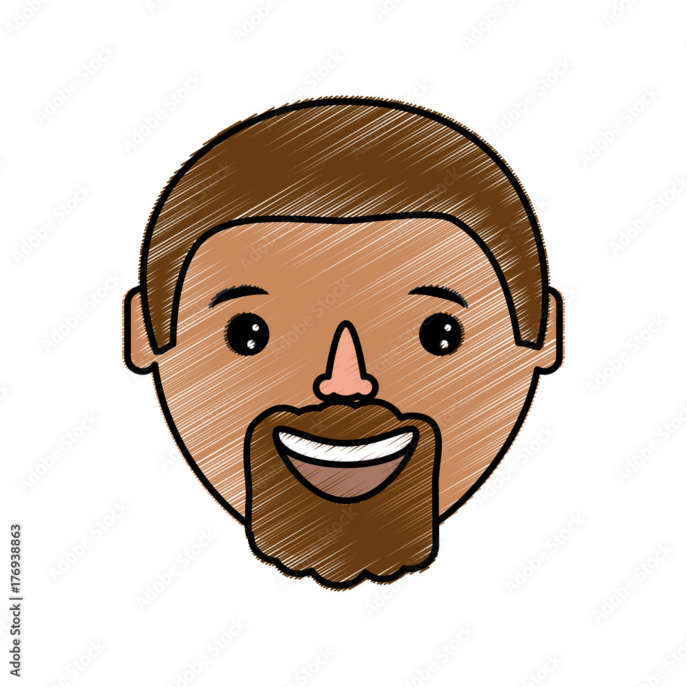 man face vector illustration man face vector illustration