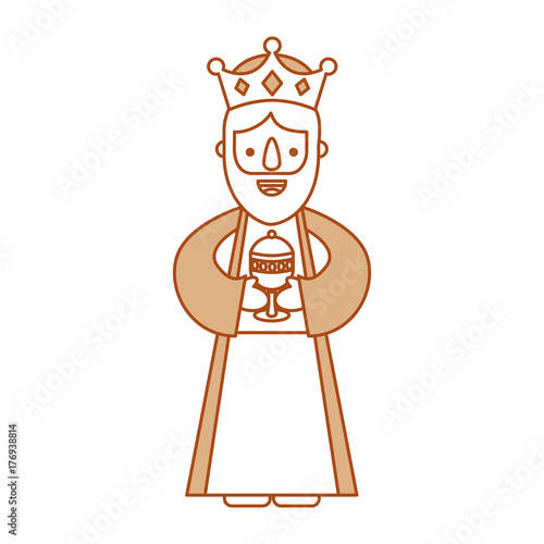 manger wise king christmas celebration bring presents to jesus