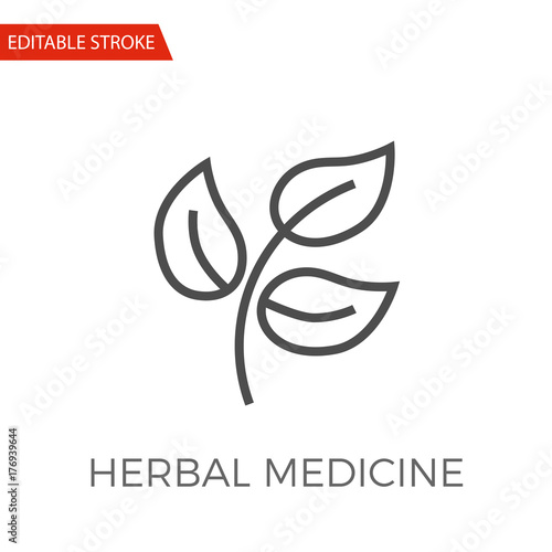 Herbal Medicine Vector Icon