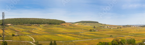 La côte d'or en automne