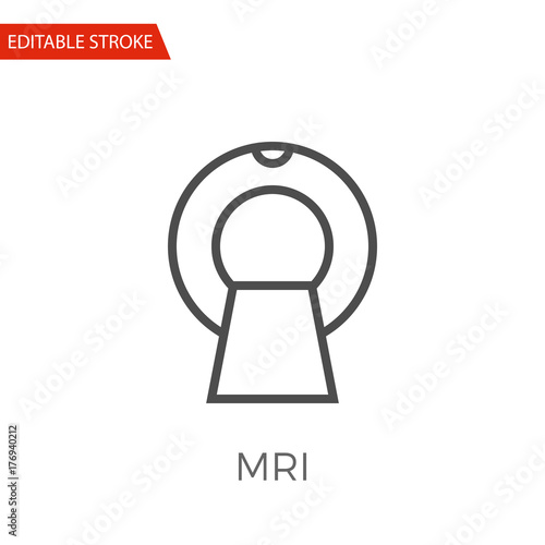 MRI Vector Icon