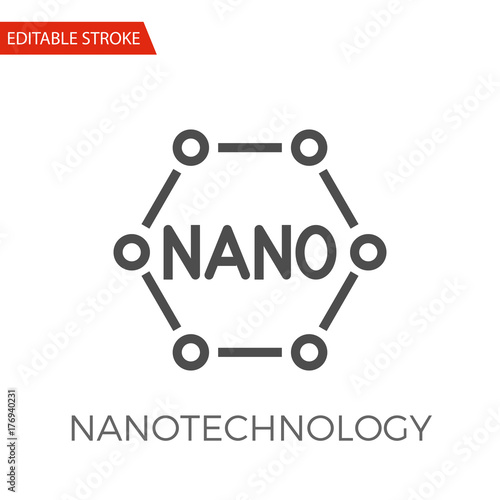 Nanotechnology Vector Icon