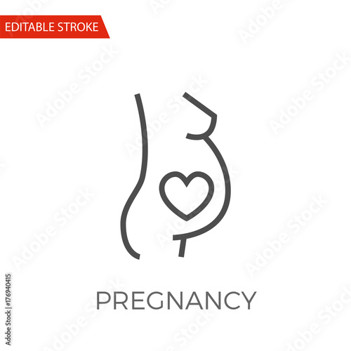 Pregnancy Vector Icon