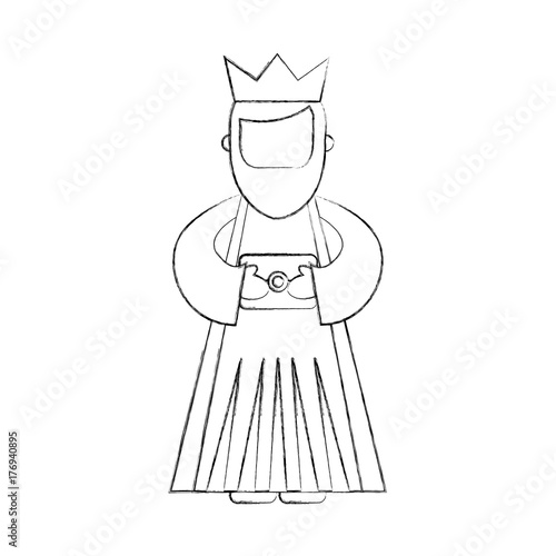 manger wise king christmas celebration bring presents to jesus