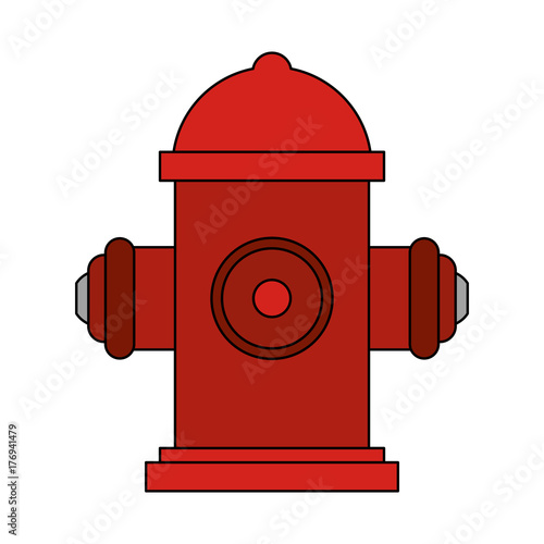 water hydrant icon image vector illustration design 
