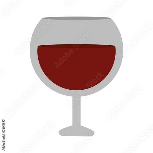 wine glass icon image vector illustration design 